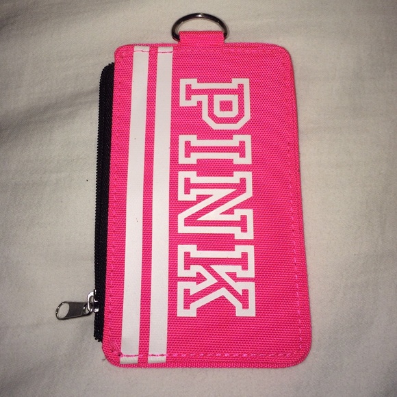 Victoria's Secret Pink Lanyard / Wallet / ID Case