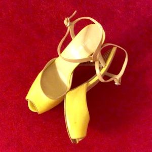 Nine West Strap Sexy Feet Platform 8.5