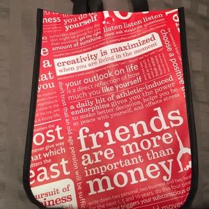 Two lulu lemon reusable bags