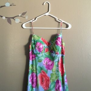 Floral maxi dress from Macy's size 6