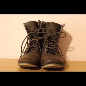 Madden Girl Combat Boots