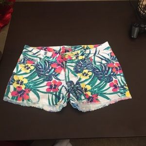 Old navy floral shorts