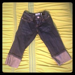 Girls jean capris