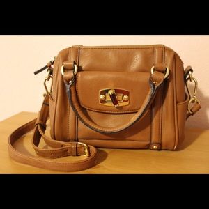 Small brown crossbody purse