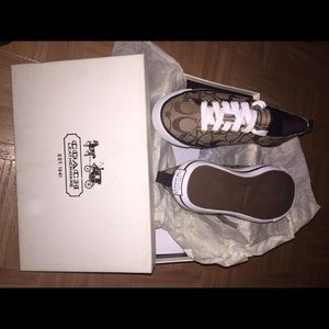 Coach women's signature C shoes