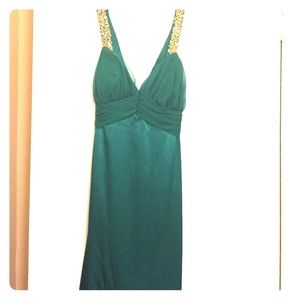Emerald green ball gown. Perfect for formal event