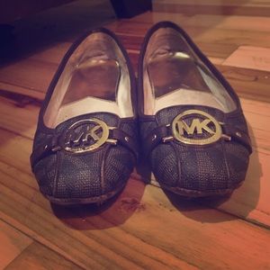 Michael Kors brown signature flats