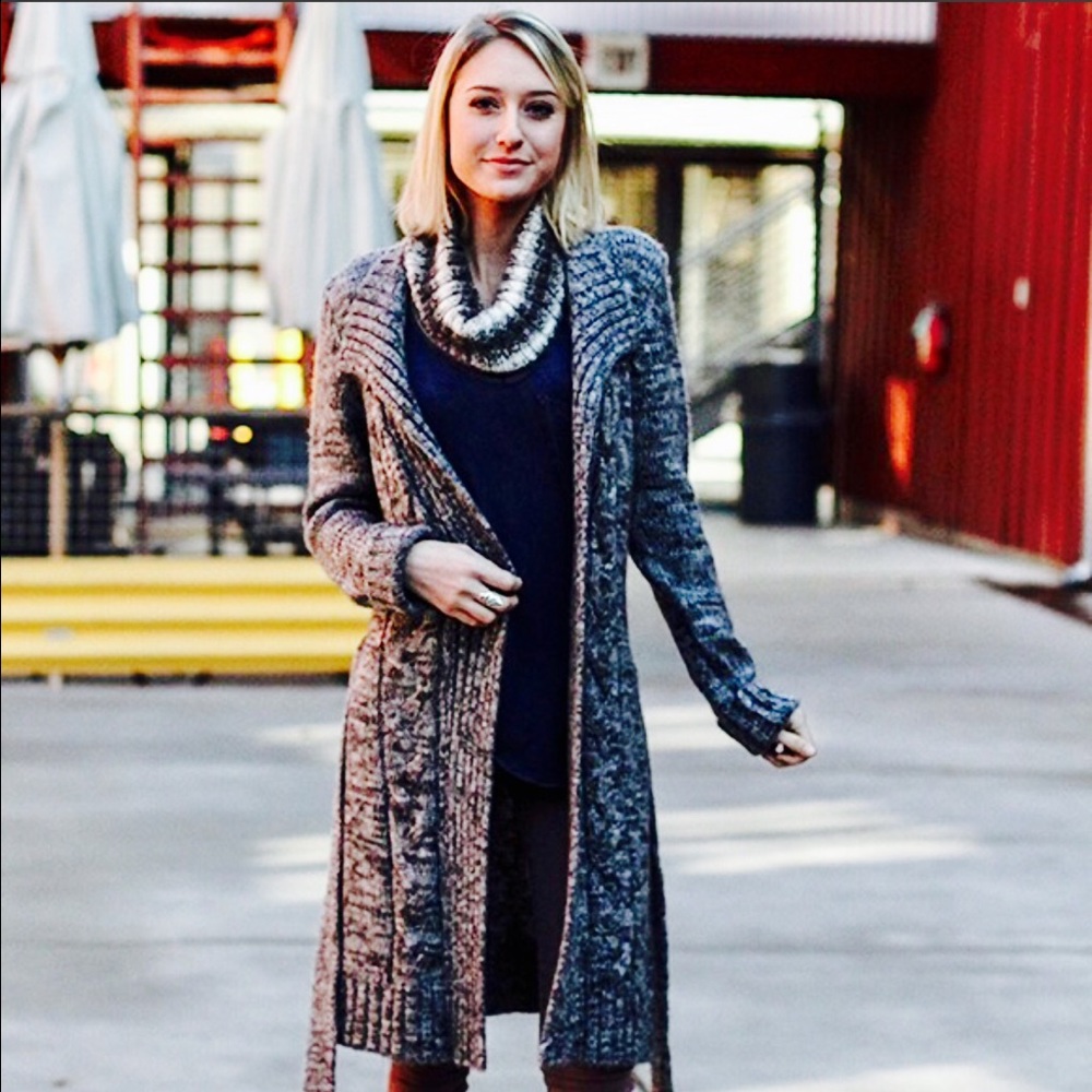Grey Betty cardigan