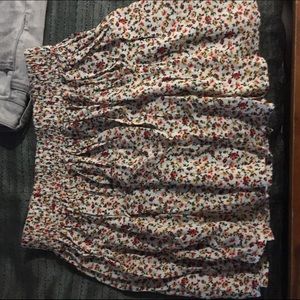 Floral skirt