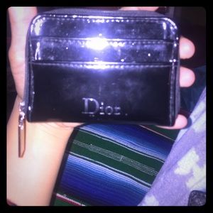 Dior Coin wallet w card slits
