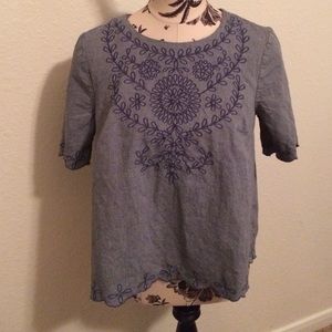 Old navy chambray top
