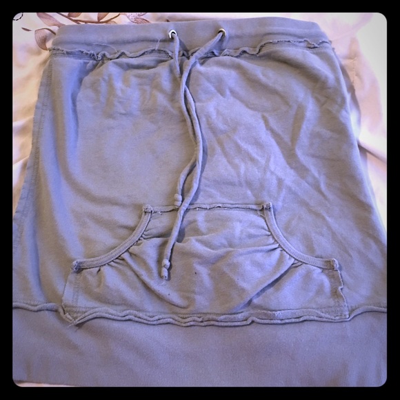Halter top hoodie