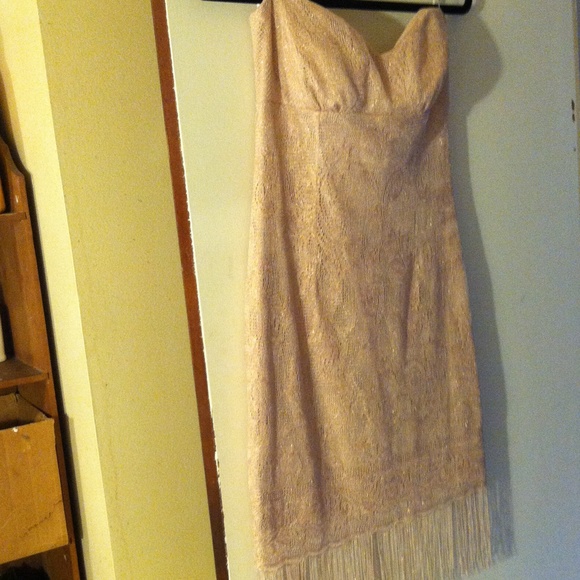 Dresses & Skirts - Glitter dress with fringe