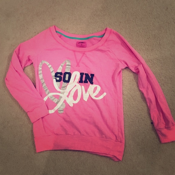 Pink sweatshirt