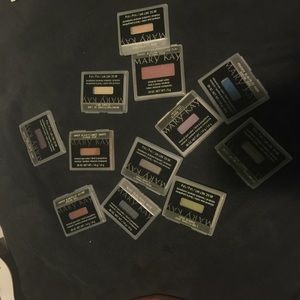 Mary Kay mineral eyeshadow shadows and one blush