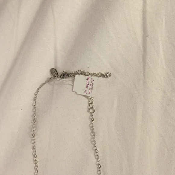 Blue pendant necklace - Picture 2 of 3