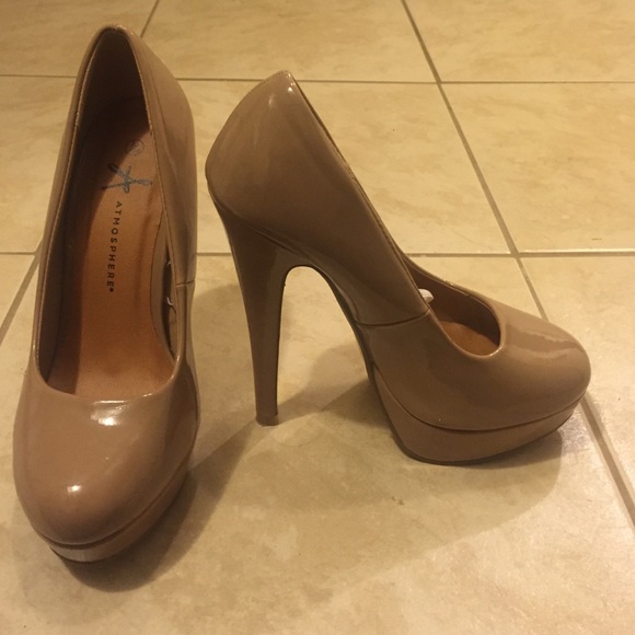 Toffee nude color heels