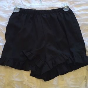 Tyche Black Shorts