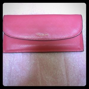 Authentic Coach Pink Wallet
