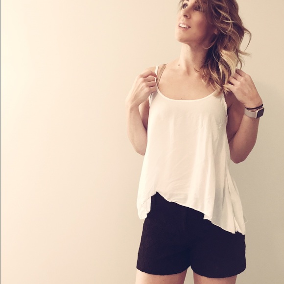 Loft Lace Black Shorts