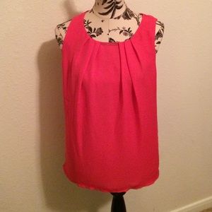 Two airy coral tops NWOT
