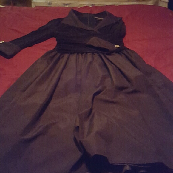 Black cocktail dress