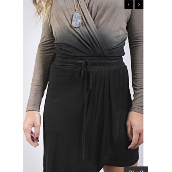 💥SOLD💥Riff Raff Ombré Dress - Picture 3 of 4