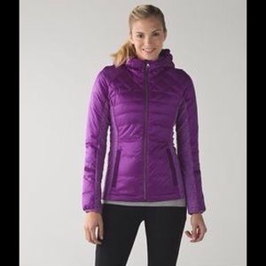 Lululemon Down For A Run Tender Violet Sz 2