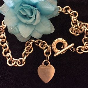 Tiffany & Co. Heart Toggle Necklace