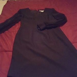 Black cocktail dress