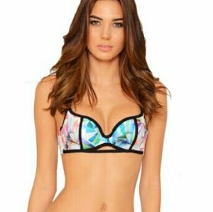 NWT Berjheny Del Mar swim top