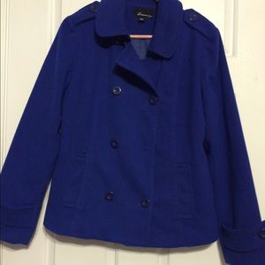 Pea coat style coat