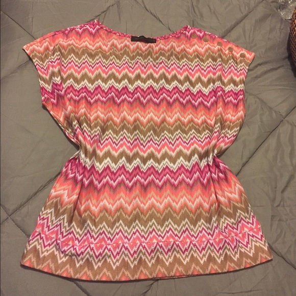 The Limited Pretty Print Top