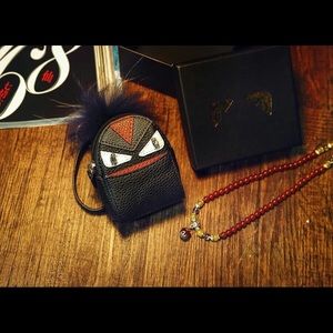Mini Monster Keychain Coin Holder