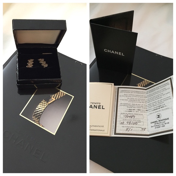 π―% authentic Chanel Matelassee diamond watch - Picture 4 of 4