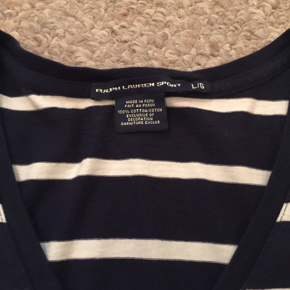 Ralph Lauren Sport V neck shirt