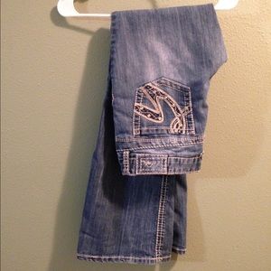 Vanity Bootcut Jeans- size 28x33 💜
