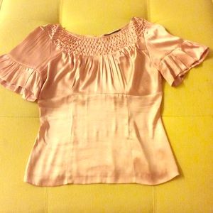 Silk Top Size Medium. Stretches