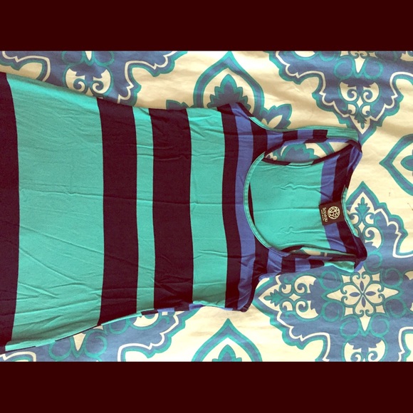 Nordstrom brand striped maxi dress
