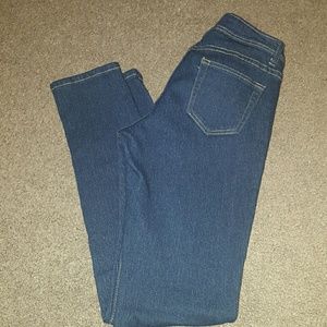 Denim skinny jeans