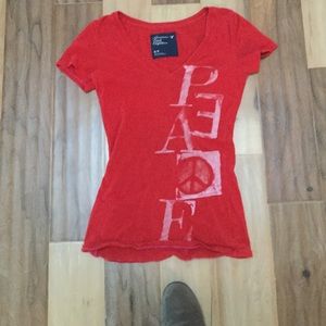 Red AEO T-shirt