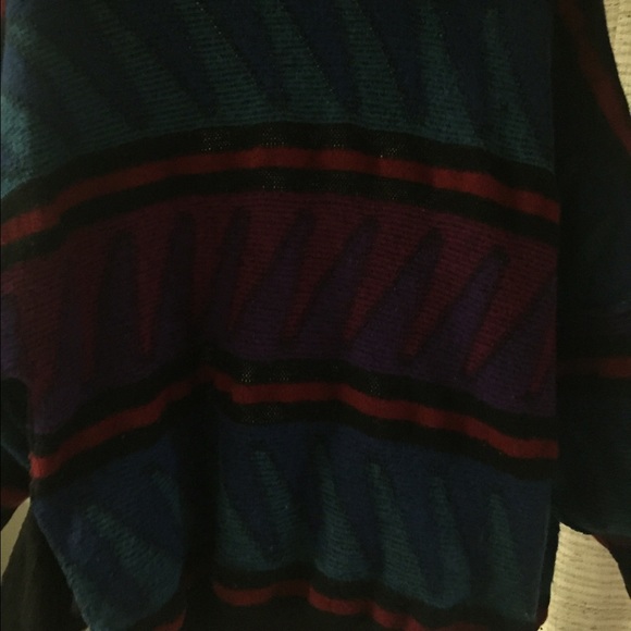 Awesome Colorful Thick Cardigan Sweater - Picture 3 of 3