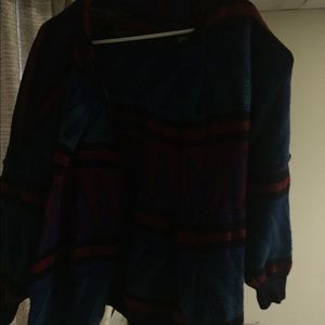 Awesome Colorful Thick Cardigan Sweater