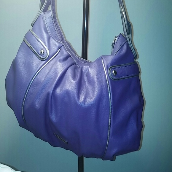 Blue handbag