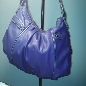 Blue handbag