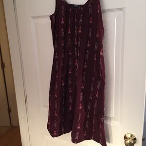 Madewell backyard sundress in ikat print