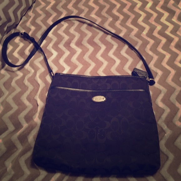 Black Coach Crossbody