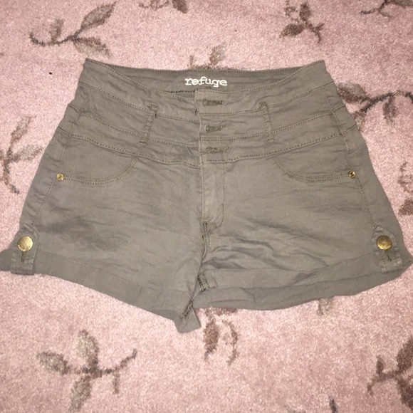 High waisted shorts