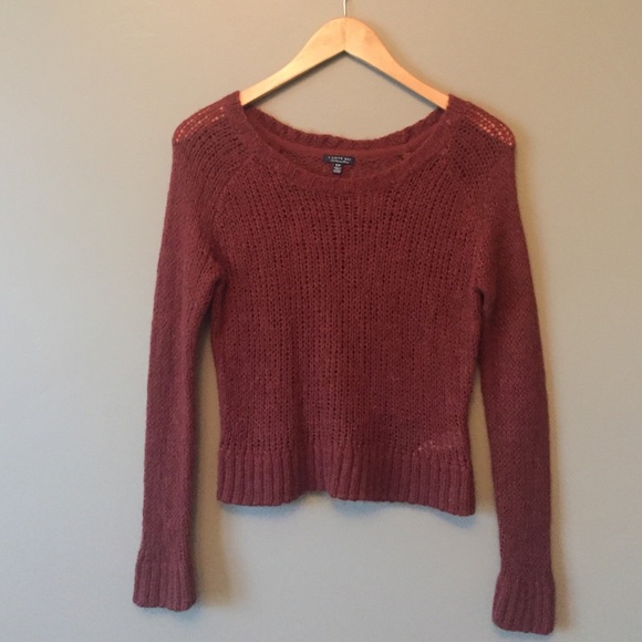 Forever 21 wool/mohair burnt orange sweater