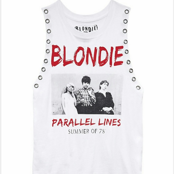 Forever 21 Tops - Blondie Parallel Lines Tour tank / muscle tee